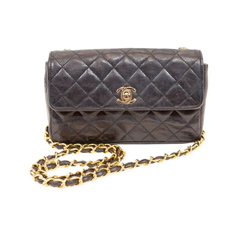 coco chanel black crossbody|authentic chanel wallet crossbody.